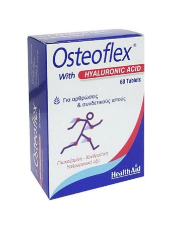 Health Aid Osteoflex with Hyaluronic Acid 60 ταμπλέτες
