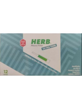 Vican Herb Micro Filter Ultra Thin 12τμχ