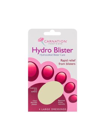 CARNATION HYDROCOLLOID BLISTER CARE 4TEM