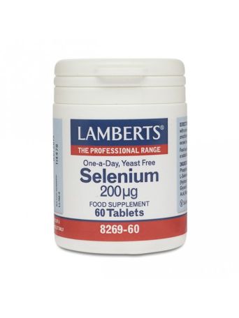 Lamberts Selenium 200 mcg 60tabs