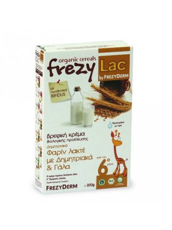 Frezyderm Frezylac Φαρίν Λακτέ Δημητριακά & Γάλα για μετά τον 6 Μήνα 200g