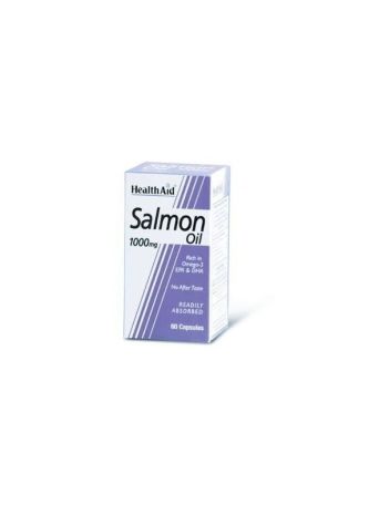 HEALTH AID SALMON OIL CONCENT 1000MG 60CAPS