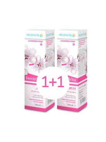 Helenvita Femin Vita Cleansing Foam 150ml 1+1 ΔΩΡΟ