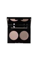 Korres Volcanic Minerals Velvet Dual Παλέτα με Σκιές Ματιών σε Στερεή Μορφή Grey Taupe 38 3gr