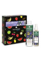 MESSINIAN SPA BEAUTY BOX  PLUM BLOSSOM Hair & Body Mist - Plum Blossom (Ανθός Δαμασκηνιάς) 100ml & Αφρόλουτρο - Plum Blossom (Ανθός Δαμασκηνιάς) 300ml 