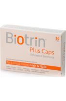 BIOTRIN PLUS CAPS ADVANCE FORMULA FOR LONG + STRONG HAIR + NAIL 30CAPS