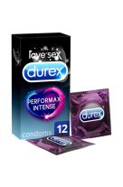 Durex Προφυλακτικά Performax Intense με Επιβραδυντικό και Ραβδώσεις 12τμχ