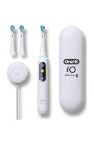 Oral-B iO Series 8 Ηλεκτρική Οδοντόβουρτσα με Χρονομετρητή και Αισθητήρα Πίεσης White Alabaster