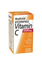 Health Aid Esterified Vitamin C Balanced & Non-Acidic 1000mg 30 ταμπλέτες