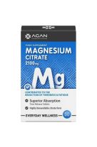 Agan Magnesium Citrate 2100mg 30 ταμπλέτες