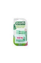 GUM Soft-Picks Comfort Flex Μεσοδόντιες Οδοντογλυφίδες Medium Πράσινες 40τμχ