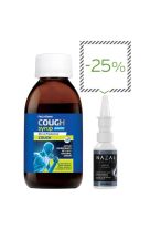 Frezyderm Cough Syrup Adults Σιρόπι 182g & Nazal Cleaner Moist 30ml