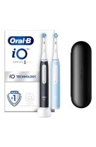 Oral B iO 3 Duo Ηλεκτρικές Οδοντόβουρτσες Black & Blue 2τμχ.