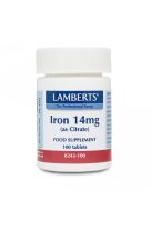 Lamberts Iron 14 mg (as Citrate) 100tabs