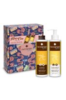 MESSINIAN SPA VINTAGE BOX HAIR CARE Μαλακτική κρέμα μαλλιών - Σιτάρι & Μέλι 300ml &  Σαμπουάν (για όλους τους τύπους μαλλιών) Σιτάρι & Μέλι 300ml