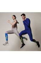 Christou Αθλητικές Κάλτσες Διαβαθμισμένης Συμπίεσης Μπλε, No.43-45