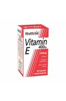 Health Aid Vitamin E 400iu 60 φυτικές κάψουλες