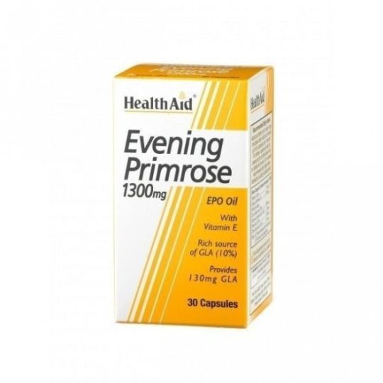HEALTH AID EVENING PRIMROSE OIL 1300MG 30CAPS