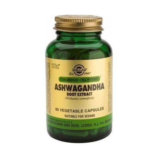 SOLGAR ASHWAGANDΗA ROOT EXTRACT 60CAPS