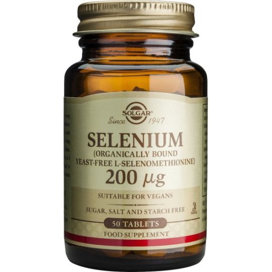 SOLGAR SELENIUM 200MCG 50TABS