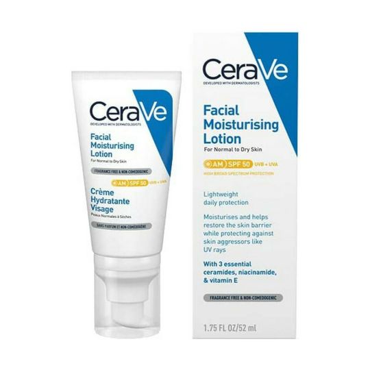 CeraVe AM Facial Moisturising Lotion SPF50 Ενυδατική Κρέμα Προσώπου 52ml