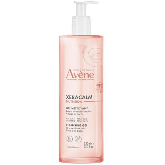 AVENE XERACALM NUTRITION GEL NETTOYANT 750ML