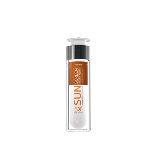 FREZYDERM SUN SCREEN CREAM-TO-POWDER SPF 50+ - Αντηλιακό Προσώπου με Αίσθηση Πούδρας