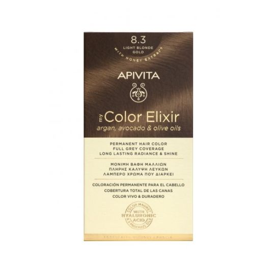 Apivita My Color Elixir 8.3 Ξανθό Ανοιχτό Χρυσό 125ml