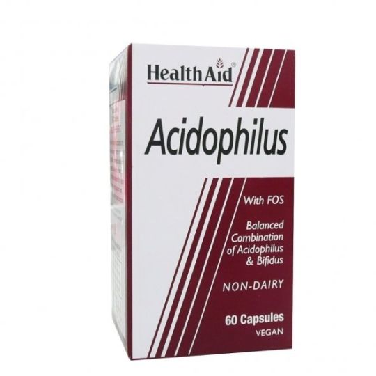 HEALTH AID ACIDOPHILUS 60CAPS 