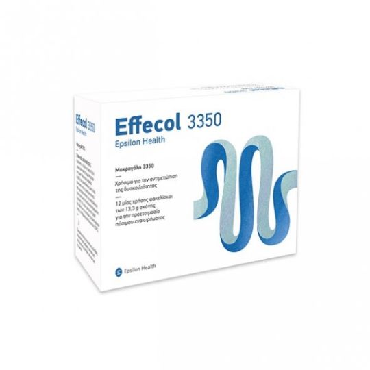 Epsilon Health Effecol 3350 Αντιμετώπιση Δυσκοιλιότητας 12 Φάκελοι x 13,3g