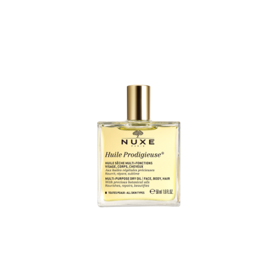 Nuxe Huile Prodigieuse Multi-Purpose Dry Oil for Face,Body & Hair 50ml