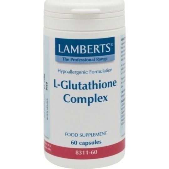 LAMBERTS L-GLUTATHIONINE COMPLEX 60CAPS