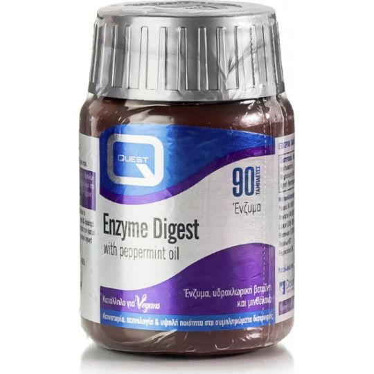Quest Nutrition Enzyme Digest with Peppermint Oil 90 ταμπλέτες