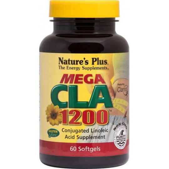 Nature's Plus Mega CLA 1200mg 60 μαλακές κάψουλες