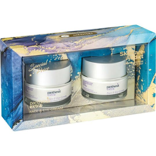 Medisei Promo Panthenol Extra (1+1 Δώρο) Face & Eye Cream Αναπλαστική & Αντιρυτιδική Κρέμα Προσώπου & Ματιών 2x50ml