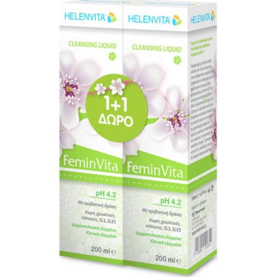 Helenvita Feminvita Cleansing Liquid 2x200ml