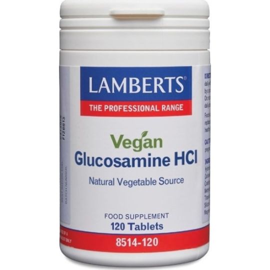 Lamberts Vegan Glucosamine HCI Συμπλήρωμα για την Υγεία των Αρθρώσεων 120 ταμπλέτες