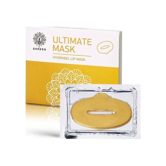 Garden Ultimate Hydrogel Lip Mask Μάσκα Χειλιών Lip Patches 3τμχ