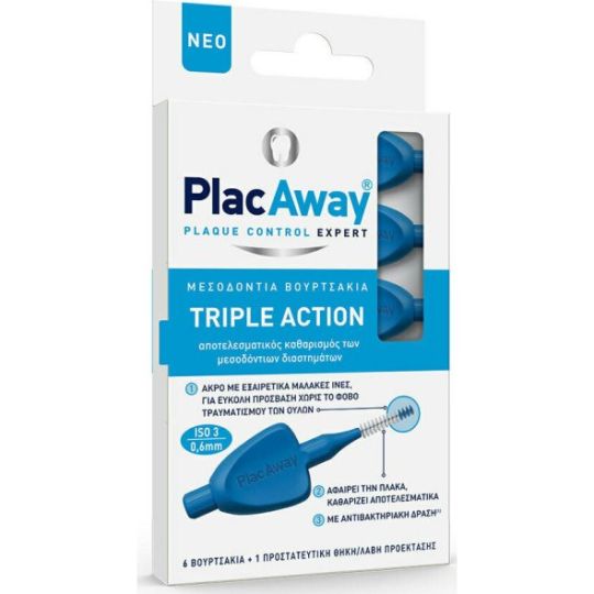 PlacAway Triple Action ISO 3 0.6mm 6τμχ