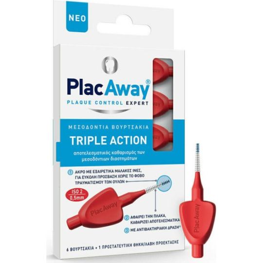 PlacAway Triple Action ISO 2 0.5mm 6τμχ
