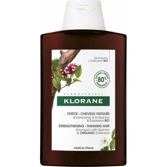 Klorane Quinine Strength Thinning Hair Loss Σαμπουάν κατά της Τριχόπτωσης για Όλους τους Τύπους Μαλλιών 100ml