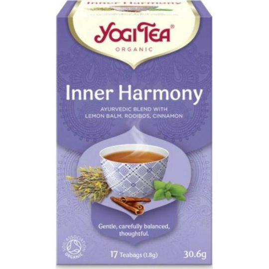 Yogi Tea Κόκκινο Τσάι Βιολογικό Inner Harmony 17 Φακελάκια 30.6gr