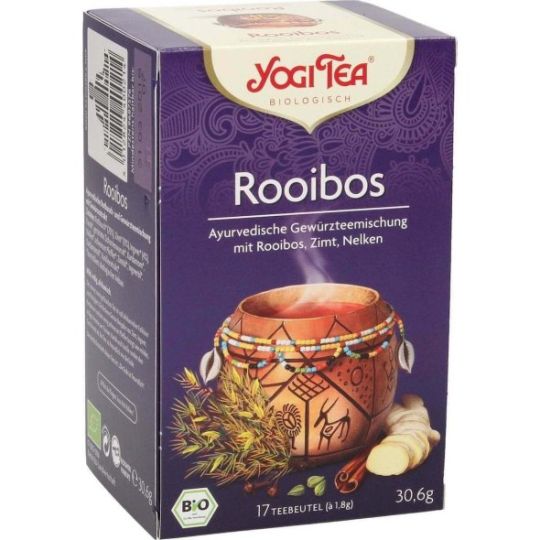 Yogi Tea Κόκκινο Τσάι Βιολογικό Rοoibos 17 Φακελάκια 30.6gr