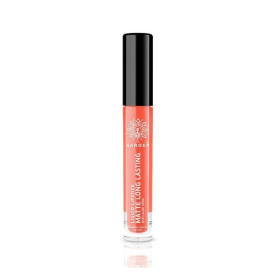 Garden Liquid Lipstick Matte Coral Peach 03 4gr