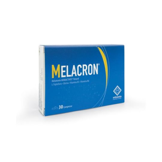 Erbozeta Melacron Melatonin Miniactives Retard Συμπλήρωμα για τον Ύπνο 30 κάψουλες