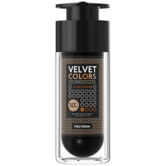 Frezyderm Velvet Colors Liquid Foundation SPF50+ 30ml