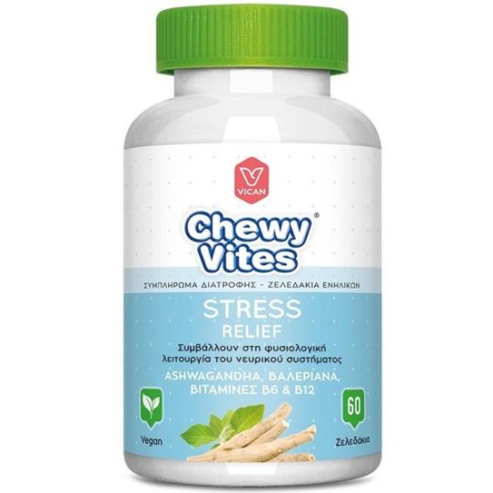 CHEWY VITES STRESS RELIEF 60TABS