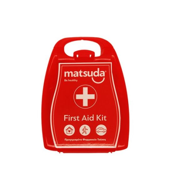 Syndesmos Φαρμακείο Αυτοκινήτου Τσαντάκι Matsuda με Εξοπλισμό Κατάλληλο για Πρώτες Βοήθειες