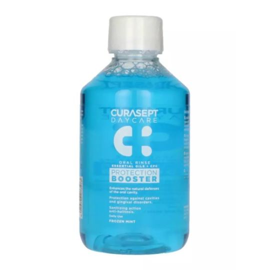 Curaprox Curasept Daycare Protection Booster Frozen Mint Στοματικό Διάλυμα για την Ουλίτιδα κατά της Πλάκας 500ml