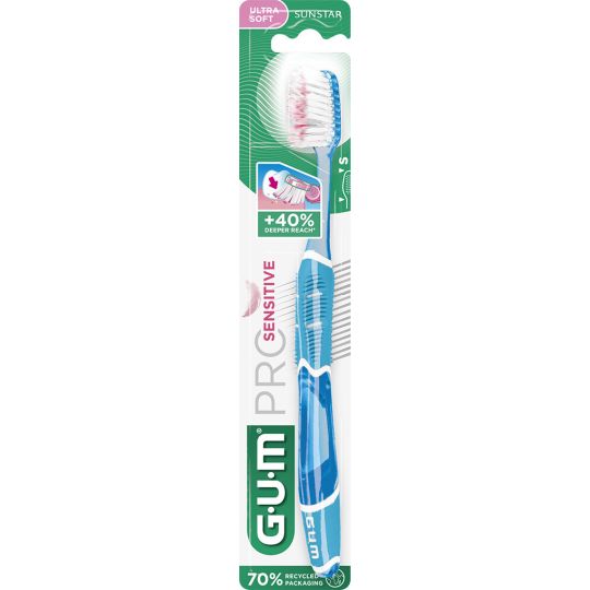 GUM Sensitive 510 Οδοντόβουρτσα Ultra Soft Μπλε